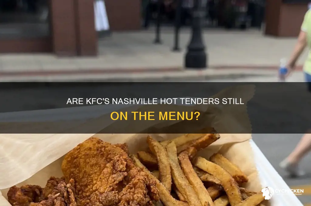 does kfc still have nashville hot tenders