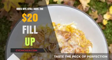 Is KFC's $20 Fill Up Still Available in 2023?