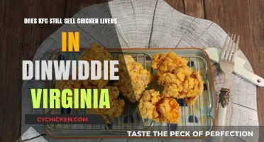 KFC Dinwiddie, Virginia: Chicken Livers Still on the Menu?