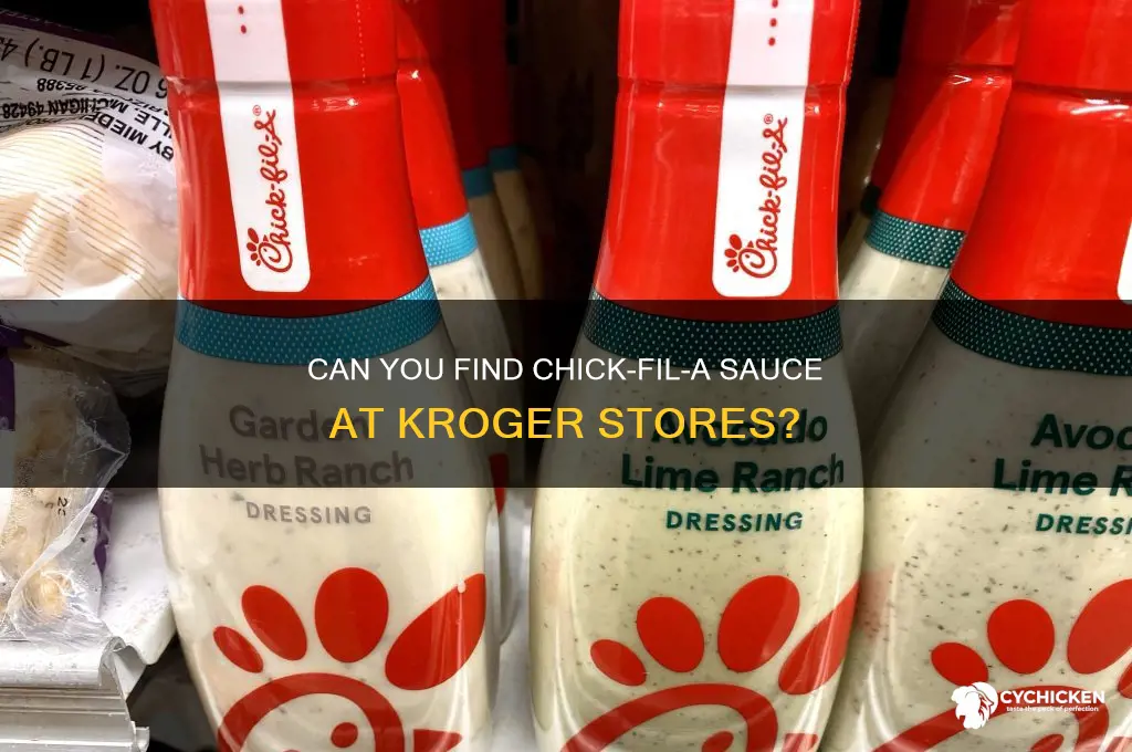 does kroger have chick fil a sauce