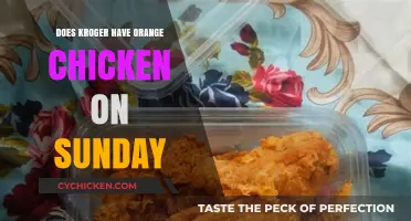 Does Kroger Sell Orange Chicken on Sundays? Find Out Here!