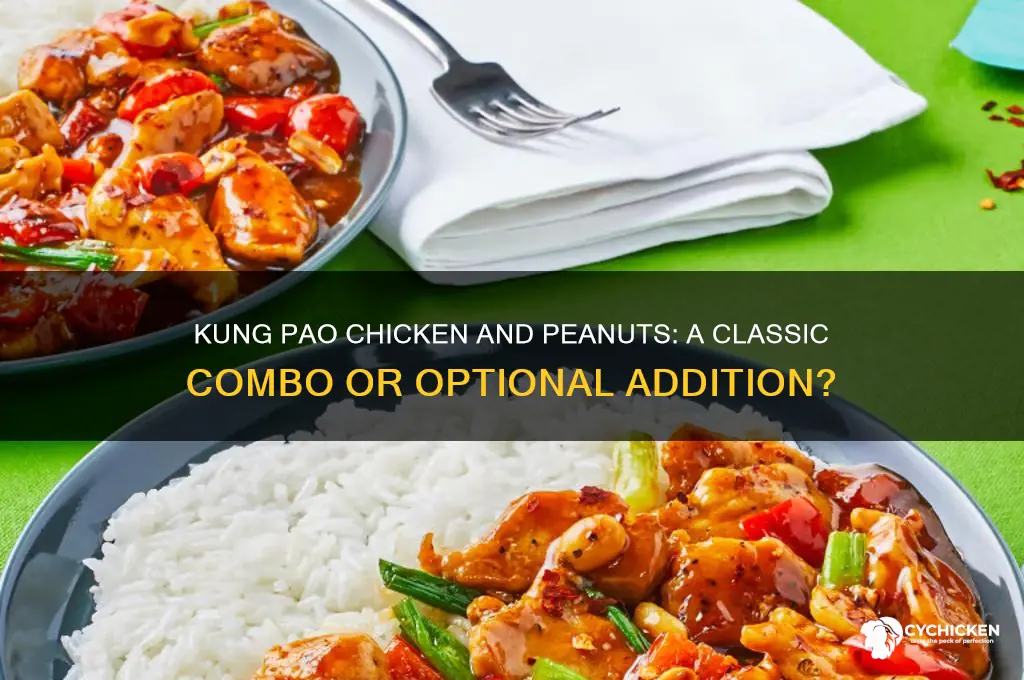 does kung pao chicken always have peanuts