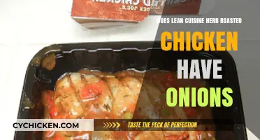 Does Lean Cuisine Herb Roasted Chicken Contain Onions?