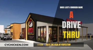 Does Lee's Chicken Offer Drive-Thru Convenience for Customers?