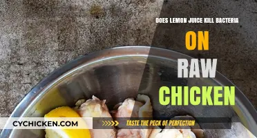Lemon Juice and Raw Chicken: Does It Kill Bacteria Effectively?