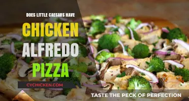 Does Little Caesars Offer Chicken Alfredo Pizza? A Tasty Inquiry