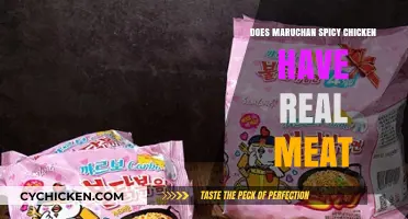 Does Maruchan Spicy Chicken Contain Real Meat? Unveiling the Truth
