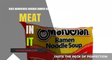 Maruchan Chicken Ramen: Meat-Free or Not? Uncovering the Ingredients