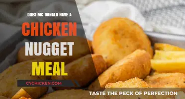 McDonald's Chicken Nugget Meal: Does It Exist and What's Included?