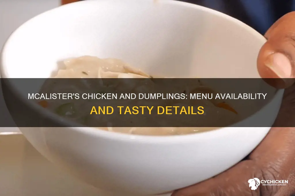 does mcalister