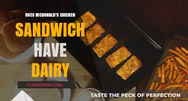 Does McDonald's Chicken Sandwich Contain Dairy? A Full Ingredient Breakdown