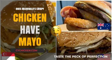 McDonald's Crispy Chicken: Mayo Mystery Unveiled in Every Bite