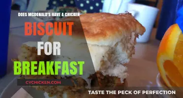 McDonald's Chicken Biscuit: A Breakfast Option?