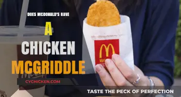 McDonald's Chicken McGriddle: Menu Item or Myth?