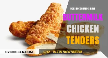 McDonald's Buttermilk Chicken Tenders: Are They on the Menu?