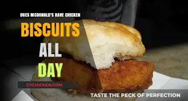 McDonald's Chicken Biscuits: Are They Available All Day?