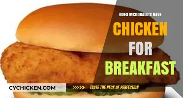McDonald's Breakfast Menu: Does It Include Chicken Options?