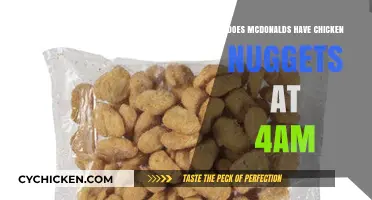 McDonald's Chicken Nuggets at 4AM: Are They Available Late Night?