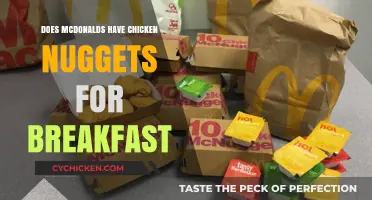 McDonald's Breakfast Menu: Are Chicken McNuggets Available Early?