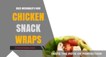 McDonald's Chicken Snack Wraps: Are They Still on the Menu?