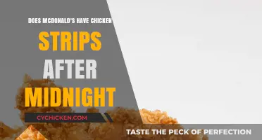McDonald's Chicken Strips Availability: Midnight Menu Options Explained