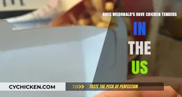 Chicken Tenders at McDonald's: A US Treat?