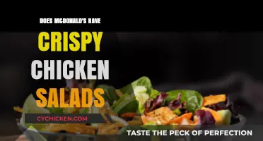 McDonald's Crispy Chicken Salad: Availability, Ingredients, and Healthy Options