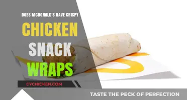 McDonald's Crispy Chicken Snack Wraps: Are They Still on the Menu?