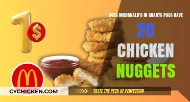 McDonald's Grants Pass: 20 Chicken Nuggets Availability Explored