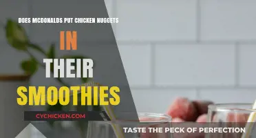 McDonald's Smoothies: Uncovering the Truth About Chicken Nugget Rumors