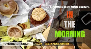 Can You Order Chicken McNuggets at McDonald's During Breakfast Hours?