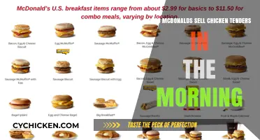 Can You Get McDonald's Chicken Tenders During Breakfast Hours?
