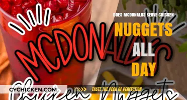 McDonald's Chicken Nuggets: Are They Available All Day?