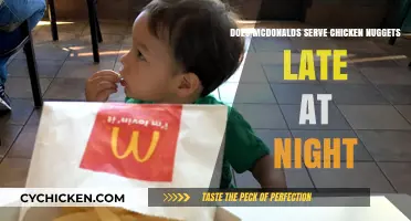 McDonald's Chicken Nuggets: Available Late Night or Not?