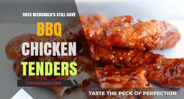 Are BBQ Chicken Tenders Still on McDonald's Menu?