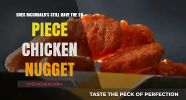 Is McDonald's 20-Piece Chicken Nugget Still on the Menu?