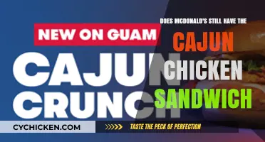 Is McDonald's Cajun Chicken Sandwich Still on the Menu?