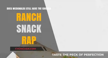 McDonald's Chicken Ranch Snack Wrap: Back on the Menu?