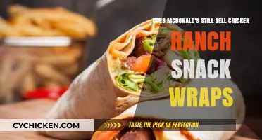 McDonald's Chicken Ranch Snack Wrap: Still Available?