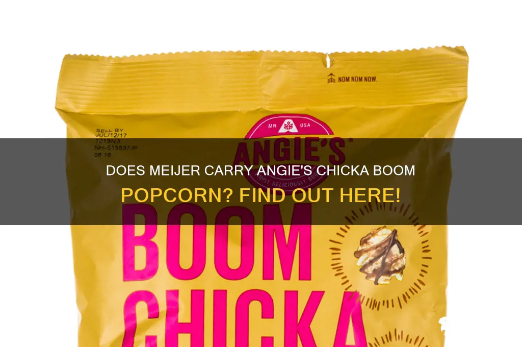 does meijer sell angie