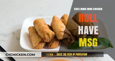 Does Minh Mini Chicken Roll Contain MSG? A Detailed Look