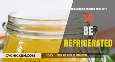 Chicken Base Storage: Minors' Refrigeration Requirements