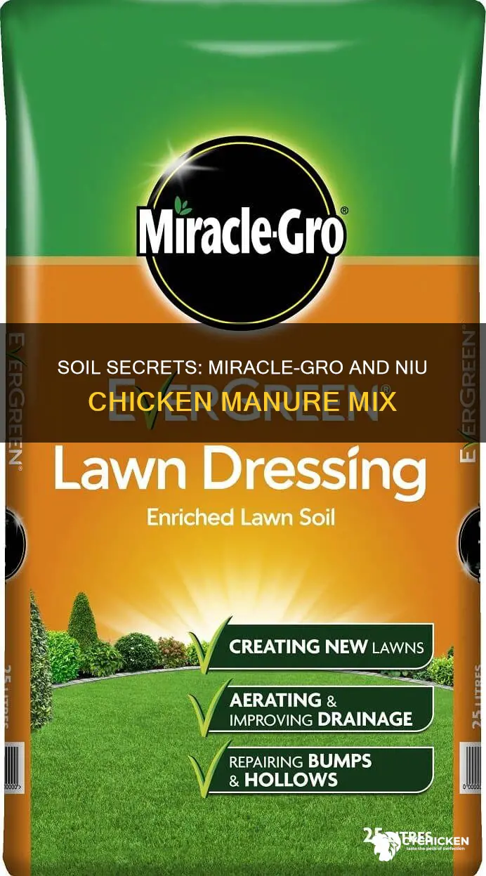 does miracle gro soil mix with niu chicken manure