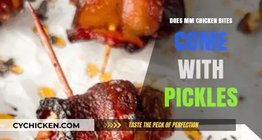 Do MM Chicken Bites Include Pickles? A Tasty Inquiry