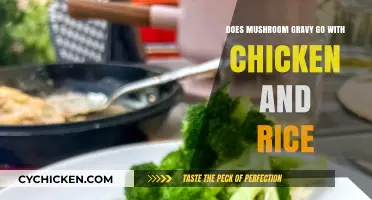 Mushroom Gravy Magic: Perfect Pairing for Chicken and Rice?