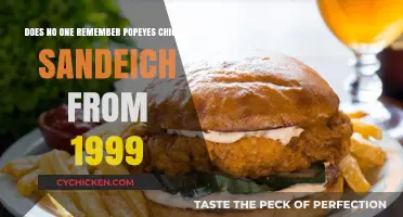 Popeyes Chicken Sandwich: A Forgotten 90s Treat?