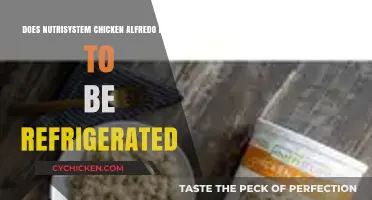 Does Nutrisystem Chicken Alfredo Require Refrigeration? Storage Tips Revealed