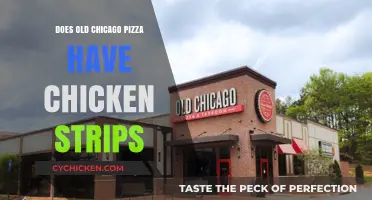 Old Chicago Pizza Menu: Chicken Strips Availability Explained