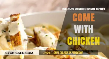Olive Garden Fettuccine Alfredo: Chicken Included or Add-On?