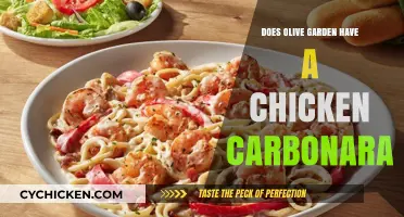 Does Olive Garden Serve Chicken Carbonara? A Menu Investigation